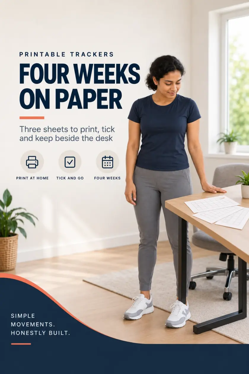 Cover of the female edition of the Workday Reset printable trackers.